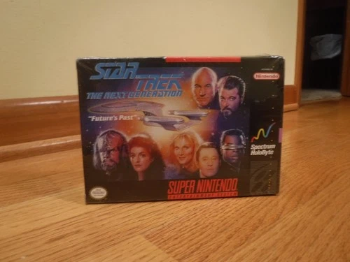 Star Trek: The Next Generation - Future's Past (SNES) New in box!