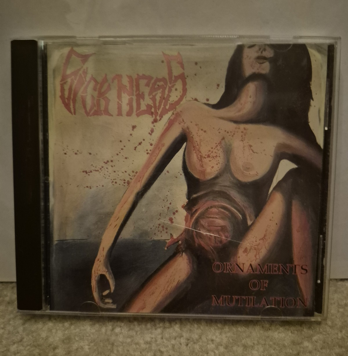 SICKNESS 'Ornaments Of  Mutilation ' CD