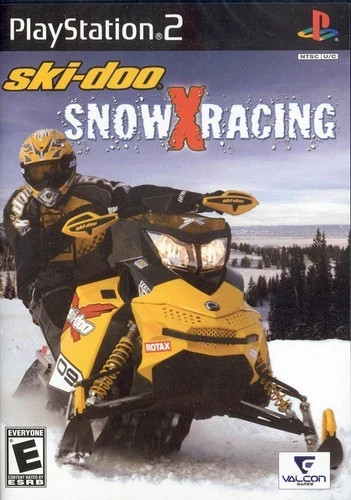 PlayStation 2 Ski-doo Snow X Racing Video Game Ps2 Snowmobile Action