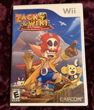 Zack & Wiki Quest for Barbaros' Treasure (Nintendo Wii, 2007) CIB Great Disc