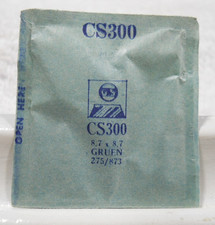 GS CS300 Watch Crystal For Gruen 275/873 - 8.7 x 8.7 mm - Replacement / Repair
