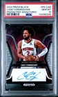 2024 Panini Prizm Black Cade Cunningham Prizmatrix Auto #PS-CAD POP 1 PSA 10