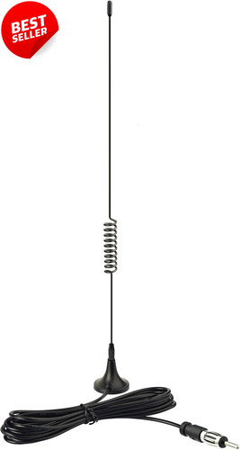 Autoradio Antenne Magnetfuß Universal FM AM Antenne für Stereo - USA - Bild 1 von 9