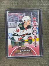 2021-22 UD Series 1 UD Canvas Young Guns Calen Addison RC