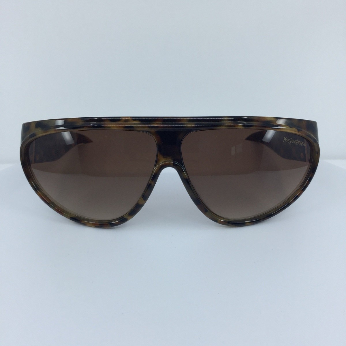 New Vintage Yves Saint Laurent YSL 8761-2 Y 185 Sunglass Tortoise