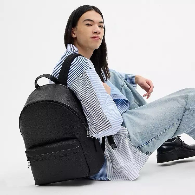 COACH レザー リュック　ブラック NWT Coach Taylor Backpack In refined Pebble Leather CDX93 Black | eBay