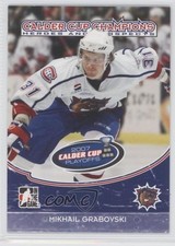 2007 ITG Heroes and Prospects Calder Cup Champions Mikhail Grabovski #CC-06 0f2