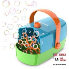 Multicolor Bubble Maker - 3-in-1 Bubble Blower - Automatic Bubble Blower