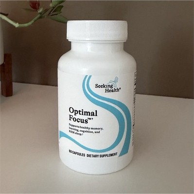 Seeking Health Memory & Cognition Support 60 Capsules w/ Pantothenic Acid