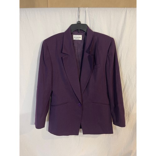 JH Collectibles 100 purple wool blazer