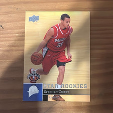 Upper Deck 2009-10 Stephen Curry Star Rookies #234 Rookie Basketball Card. rookie card picture