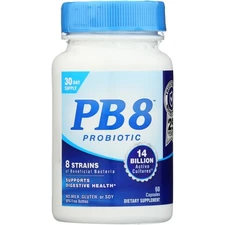 Nutrition Now Pb 8 Probiotic Acidophilus Original Formula 60 Capsules