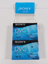 Lot of 4 Sony DVC Mini DV 60 Min LP 90 Sealed Blank Video Cassette Tapes