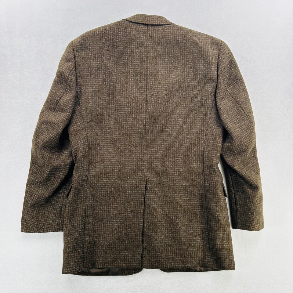 Blazer Austin Reed Para Hombres 38R Marrón Lana Tweed Abrigo Deportivo A Medida EE. UU. Clásico Foto 2 de 4