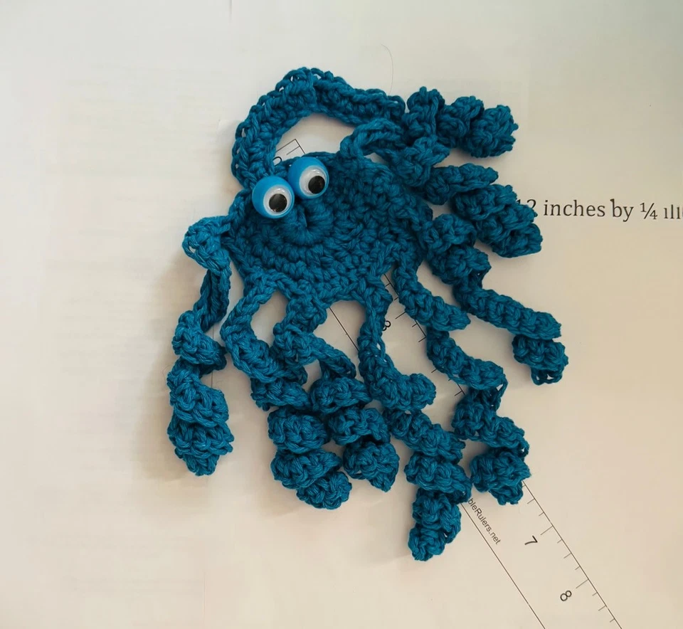 Crochet Octopus Toy – Handmade & Whimsical - Image 2 of 4