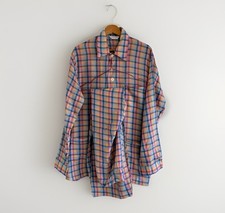 Derek Rose Pyjamas Mens Medium Multicoloured Check Cotton Nightwear