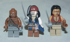 LEGO 4191 Pirates of The Caribbean Captain's Cabin 100% Complete