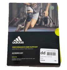 Image of Adidas Performance Knee Support Sleeve Black Unisex Adults Size Small 25-30cm