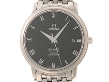 Omega De Ville Prestige 4574.50 Black Men's Stainless Steel Automatic Watch