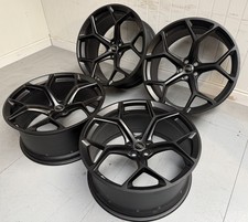 Genuine 23” Audi RSQ8 Performance Carbon Vorsprung Alloy Wheels Matt Black