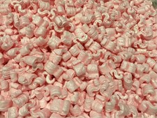 Packing Peanuts Shipping Anti Static Loose Fill 300 Gallons 40 Cubic Feet Pink