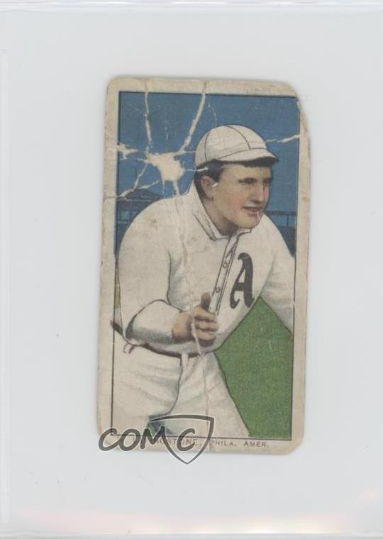1909-11 T206 Polar Bear Back Paddy Livingston e 1t3