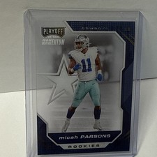 2021 Panini Chronicles - Playoff Momentum Rookies Micah Parsons #PMR-35 (RC)