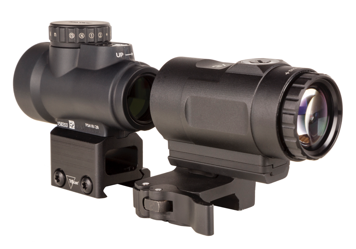 Trijicon MRO HD 1x25 Red Dot Sight with 3x Magnifier (MRO-C
