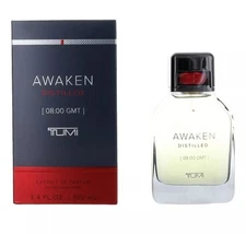 Awaken Distilled [08:00 GMT] by Tumi, 3.4oz Extrait de Parfum Spray men