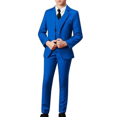 YanLu 5 Piece Slim Tuxedo Suit for Boys Sz 2 or 3 Formal Wedding Brand New Tags