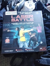 Armogear Infrared Laser Tag Blasters with Vest - Set of 4 NEW In Box