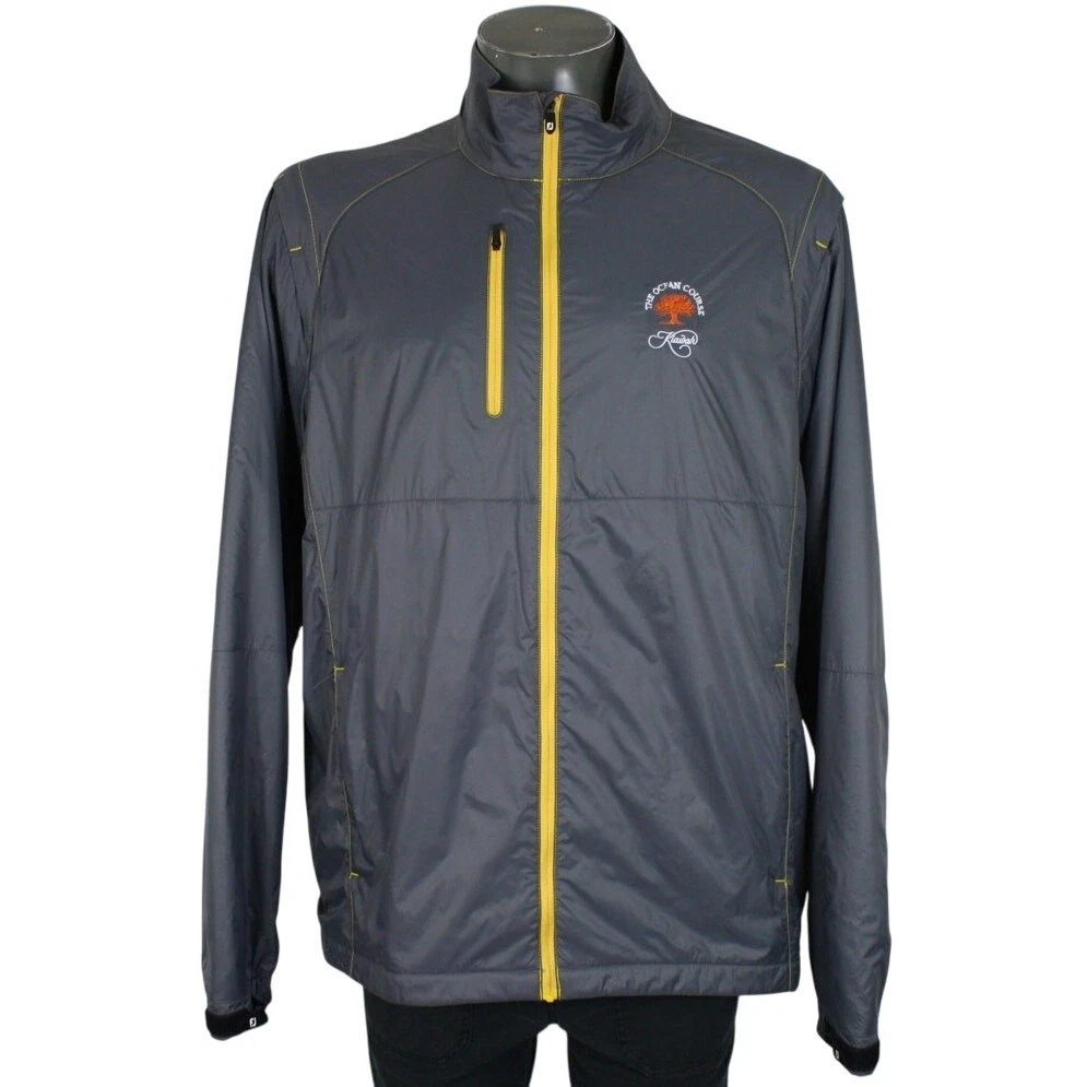 FootJoy Insulated Mesh Lined Full Zip Performance Windbreaker Golf Jacket XL
Opens in a new window o
