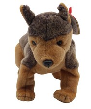 Ty Beanie Baby Sarge - MWMT Dog German Shepherd 2000