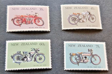 New Zealand 1986 Vintage Motorcycles -  Mint Never Hinged