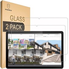 2 Pack Screen Protector for Samsung Galaxy Tab S10 Lite/S10 FE/S9 FE, 9H Tempere