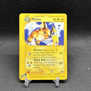 Pokemon Raichu 61/165 Regular Expedition NM