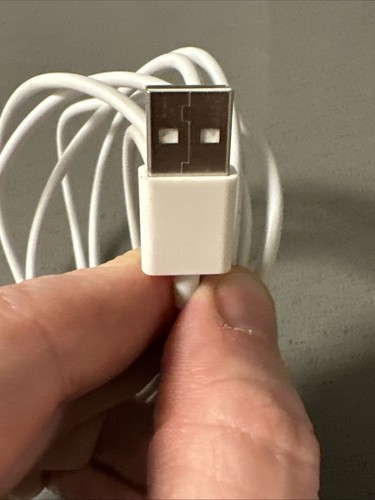 Apple OEM 12W USB Power Adapter for iPhones w/ 6 FOOT lightning cable TESTED! - Photo 9 sur 10