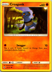 Croagunk 63/131 Forbidden Light Common