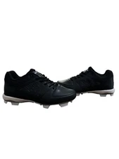 Ringor Rip-It Women’s Diamond Softball Molded Cleats Size 6 BLACK/WHITE