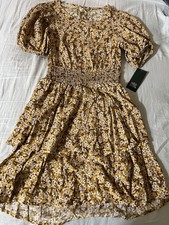 Two Wild Fable Ruffle Tiered Open Back Dresses SZ XS