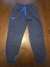 Boys Under Armour Sweatpants Navy Size Medium