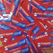 100 Colgate Toothpaste Travel Size Single-Use Packet Travel Hotel