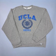 Y2K Vintage UCLA College Russell Athletic Sweatshirt Gray