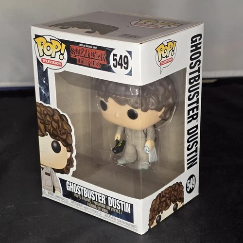 Funko Pop! Stranger Things Ghostbuster Dustin #549 Orginal Unopened Box