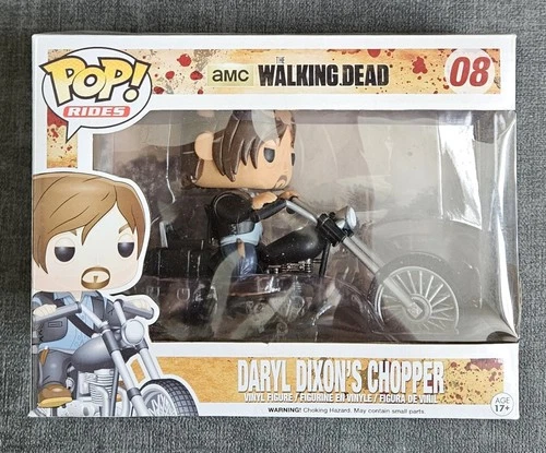 Funko Pop Rides the Walking Dead Daryl Dixon's Chopper #08 Vaulted
