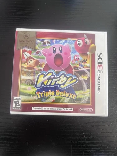 Kirby Triple Deluxe (Nintendo Selects) (3DS, 2017) - BRAND NEW SEALED