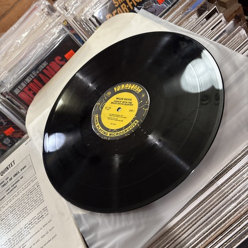 Coolin Miles Davis Quintet/ Prestige 7094lokg Playing Microgroove Vinyl Fast S/H - Picture 7 of 9
