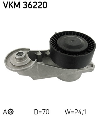 BELT TENSIONER VRIBBED BELT VKM 36220 FOR VOLVO S80 XC90/SUV S60 XC70/CROSS 2.4L - Image 4