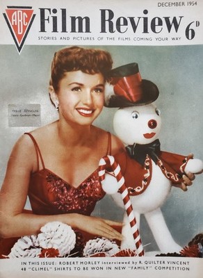 ABC FILM REVIEW DEC 1954 - DEBBIE REYNOLDS, THE DAM BUSTERS, JANET LEIGH