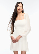 NWT Aritzia Wilfred Villa Dress in White - Size 6